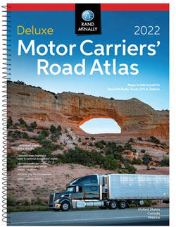 2022 Rand McNally Deluxe Motor Carriers′ Road Atlas